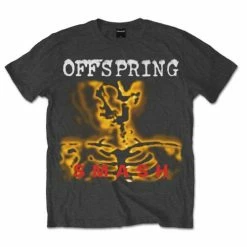 FRS Band T-Shirts The Offspring Smash 20 Unisex T-Shirt Black Grey