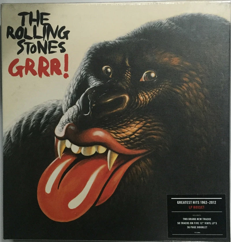 Famous Rock Shop Vinyl Records The Rolling Stones - GRRR Vinyl Box Set LPs. 3 Famous Rock Shop Vinyl Records The Rolling Stones - GRRR Vinyl Box Set LPs.