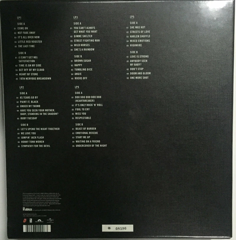 Famous Rock Shop Vinyl Records The Rolling Stones - GRRR Vinyl Box Set LPs. 4 Famous Rock Shop Vinyl Records The Rolling Stones - GRRR Vinyl Box Set LPs. - Image 2