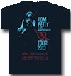 Famous Rock Shop Tom Petty Fonda Theatre Distressed Navy Unisex Tee