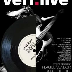 Famous Rock Shop Vinyl Records VERI.LIVE ISSUE 19 + VINYL INCLUDED -Famous Rock Shop VL0019 Cover PV A side 800x