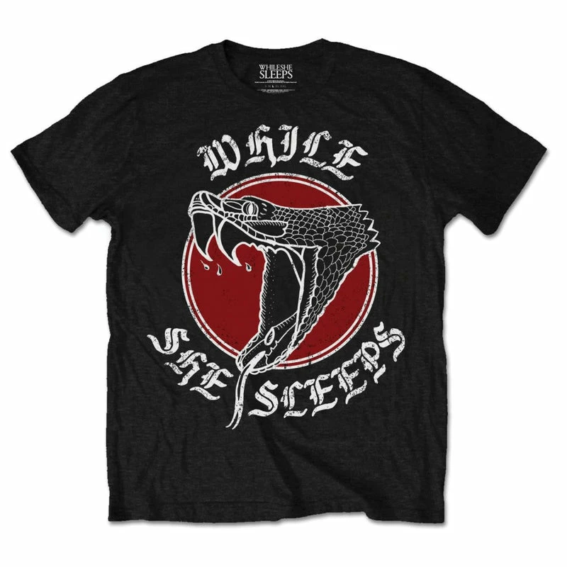 Famous Rock Shop While She Sleeps T-Shirt: Snake 3 Famous Rock Shop While She Sleeps T-Shirt: Snake