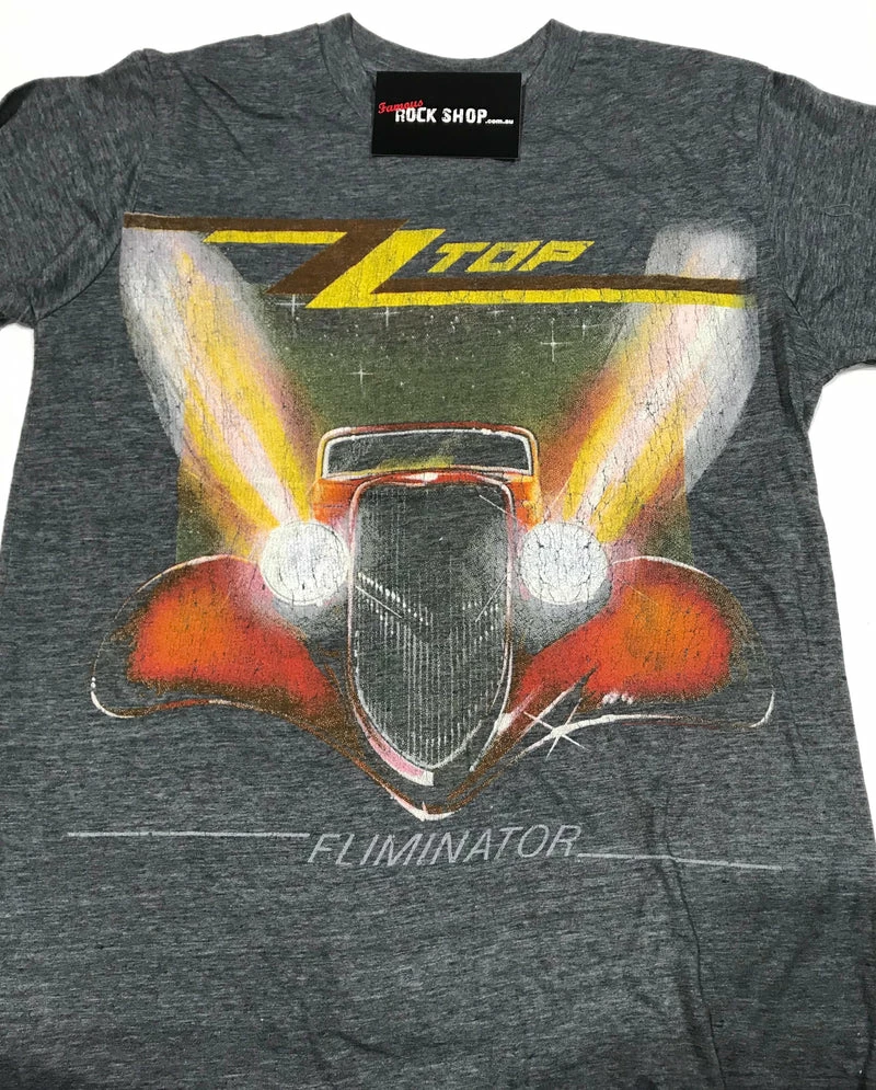 Famous Rock Shop/ Band Merchandise ZZ Top Fliminator Tee