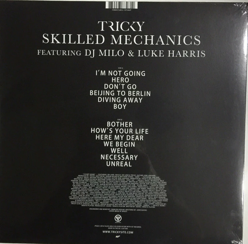 Famous Rock Shop Vinyl Records Tricky Skilled Mechanics Featuring DJ Milo & Luke Harris Vinyl LP 4 Famous Rock Shop Vinyl Records Tricky Skilled Mechanics Featuring DJ Milo & Luke Harris Vinyl LP - Image 2