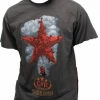 Famous Rock Shop Guns N' Roses T-Shirt Star Logo Mens -Famous Rock Shop gnr star with smoke mens 800x