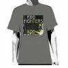 Famous Rock Shop Foo Fighters Guitar Grey T-Shirt Men's -Famous Rock Shop guitar grey 800x