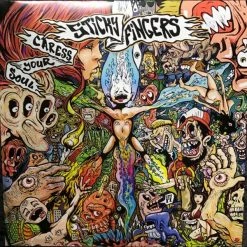 FRS Vinyl Records STICKY FINGERS Land Of Pleasure LP VINYL AND INCLUDES FREE CARESS YOUR SOUL LP VINYL -Famous Rock Shop image1 800x