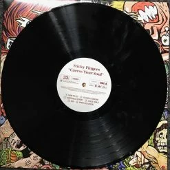 FRS Vinyl Records STICKY FINGERS Land Of Pleasure LP VINYL AND INCLUDES FREE CARESS YOUR SOUL LP VINYL -Famous Rock Shop image5 800x