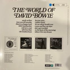 Famous Rock Shop The World Of David Bowie Deram Years, In Strictly Limited Heavyweight Blue Vinyl -Famous Rock Shop image 066566de 3b0c 4dca 91a6 de12c4f9e0cf 800x