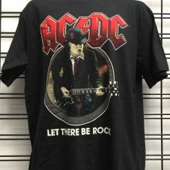 Famous Rock Shop ACDC Let There Be Rock Tee T-Shirt