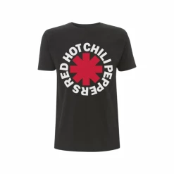 Famous Rock Shop Red Hot Chili Peppers Asterisk Logo Unisex Tee T-Shirt
