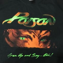 Famous Rock Shop Poison Open Up And Say Ahh Tee T-shirt