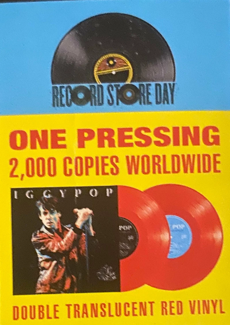 Famous Rock Shop/Vinyl Records Iggy Pop Live Ritz N.Y,C.86 Limited Edition Of 2000 Double Translucent Red Vinyl 5 Famous Rock Shop/Vinyl Records Iggy Pop Live Ritz N.Y,C.86 Limited Edition Of 2000 Double Translucent Red Vinyl - Image 3