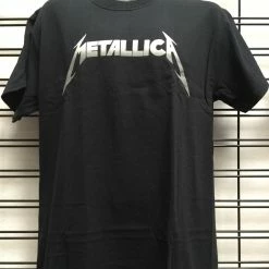 Famous Rock Shop Band T-Shirts Metallica Classic Logo Unisex Tee