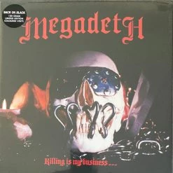 Famous Rock Shop Megadeth Killing Is My Business Limited Edition Coloured Vinyl LP