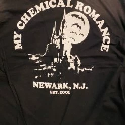 Famous Rock Shop My Chemical Romance Haunted Castle Unisex Tee