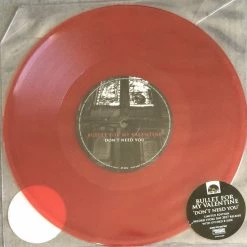 Famous Rock Shop Vinyl Records Bullet For My Valentine Don't Need You 10 Inch Red Vinyl