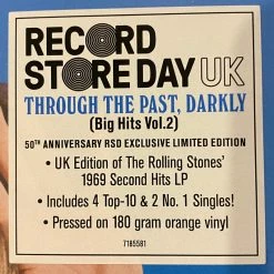 Famous Rock Shop The Rolling Stone Through The Past Darkly Record Store Day LTD Edition Orange Vinyl -Famous Rock Shop image ed6dc95e 203f 4486 bb5d 223755ee75e5 800x