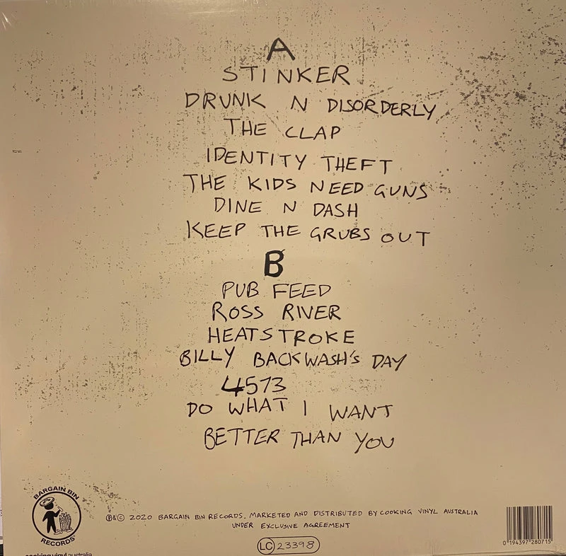 Famous Rock Shop The Chats High Risk Behaviour Limited Edition Yellow Vinyl LP 4 Famous Rock Shop The Chats High Risk Behaviour Limited Edition Yellow Vinyl LP - Image 2