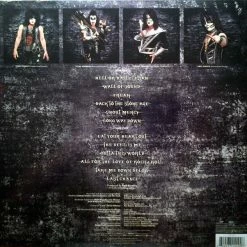 Famous Rock Shop Vinyl Records Kiss - Monster Vinyl Imported Version Vinyl LP -Famous Rock Shop kiss monster back 800x
