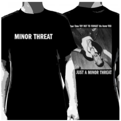 Music & Band Tees Minor Threat T-Shirt We're Just A Minor Threat Men's
