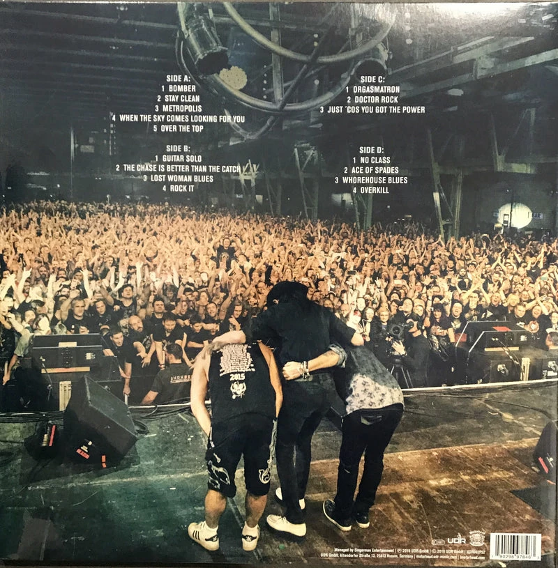 Famous Rock Shop Vinyl Records MOTORHEAD CLEAN YOUR CLOCK VINYL LP - Image 2