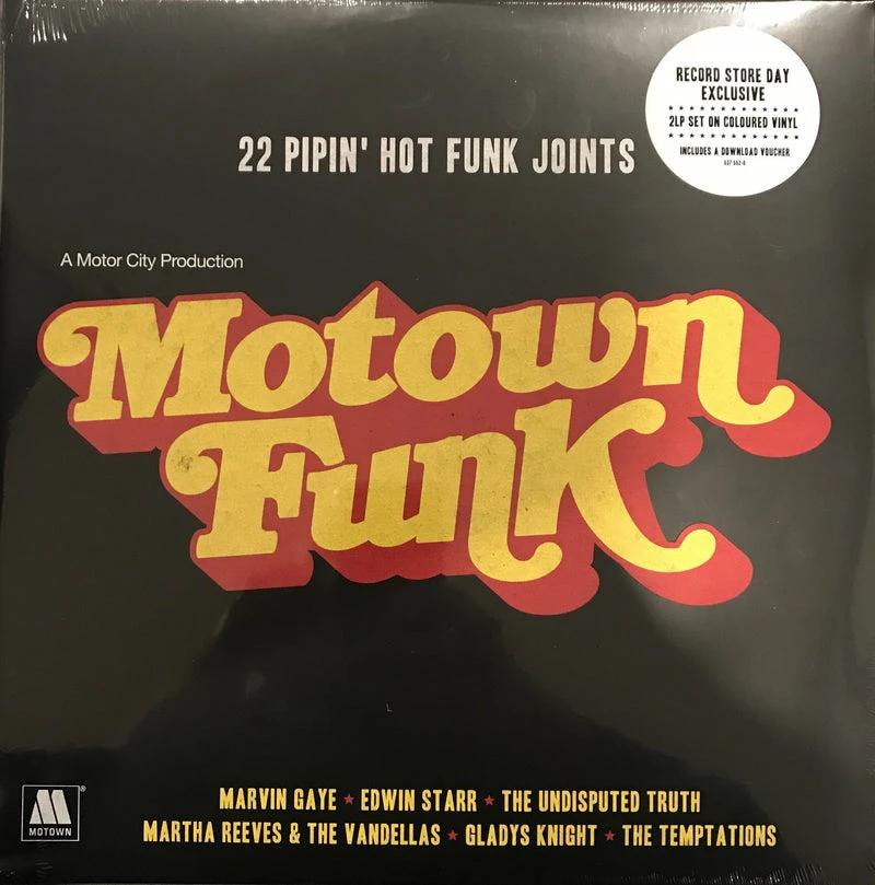 Famous Rock Shop Vinyl Records MOTOWN FUNK 22 PIPIN HOT FUNK JOINTS 2LP VINYL LP