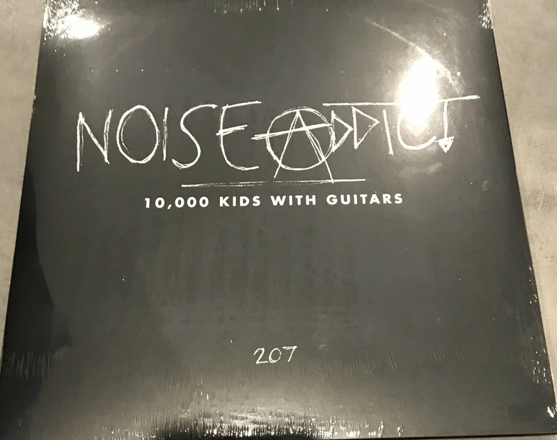 Famous Rock Shop Vinyl Records NOISE ADDICT 10,000 KIDS WITH GUITARS VINYL LP - Image 2